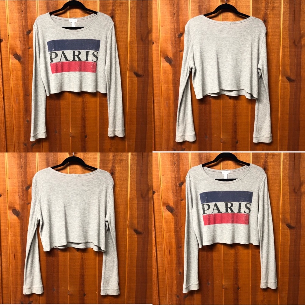 🇫🇷Tilly’s Cropped Long Sleeve